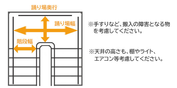 階段幅