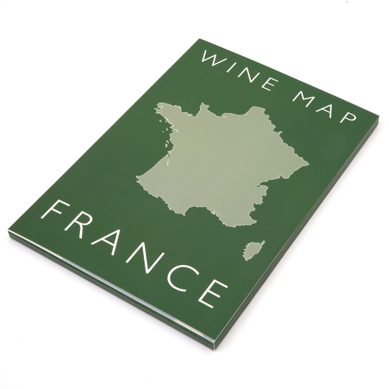 デ・ロング社 ワインマップ フランス インデックス付(折りたたみ式)