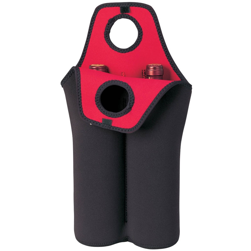 chill-n-go ワインバッグ 2ボトル 保冷バッグ 黒 アメリカ製 美品