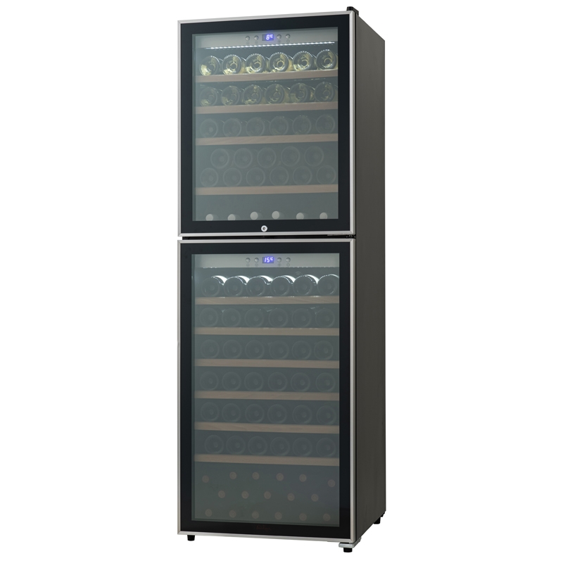 ファンヴィーノWドア120 (SW-120) ワインセラー R(右ヒンジ左取手)